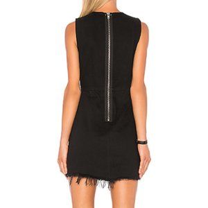 DENIM x ALEXANDER WANG Black Denim Dress